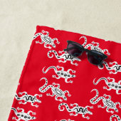 Serviette De Plage Trois Lizards Thunder_Cove Style sud-ouest (En situation)