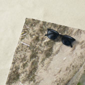 Serviette de plage trois mignonnes Meerkat (En situation)