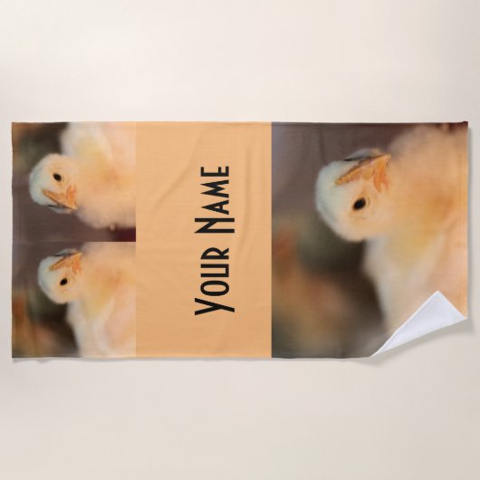 Serviette De Plage Trop mignon (Devant)