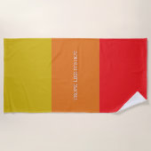 Serviette de plage "Tropic Like It's Hot" (Devant)