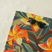 Serviette De Plage Tropical (En situation)