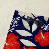 Serviette De Plage Tropical (En situation)