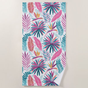 Serviette De Plage Tropical