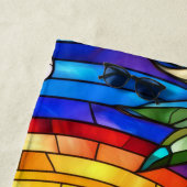 Serviette De Plage Tropical (En situation)