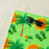 Serviette De Plage Tropical (En situation)