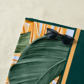 Serviette de plage Tropical Hawaiian (En situation)
