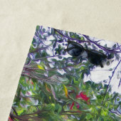 Serviette De Plage Tropical Hideaway & Vin 821 (En situation)