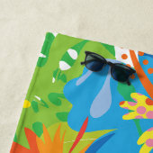 Serviette de plage Tropical Paradise (En situation)