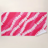 Serviette de plage Tropical puakenikeni (Devant)