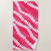 Serviette de plage Tropical puakenikeni (Devant)