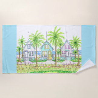 Serviette de plage Tropical Shack
