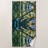 Serviette De Plage Tropical Shades (Devant)