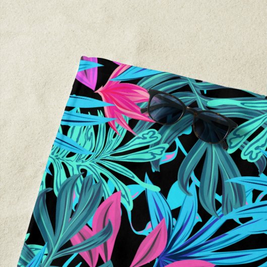 serviette de plage tropicale paradise (En situation)