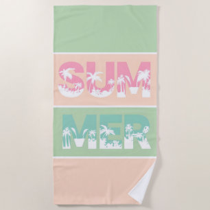 Serviette De Plage Tropiques baisées de soleil