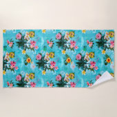 Serviette De Plage Tropix souple (Devant)