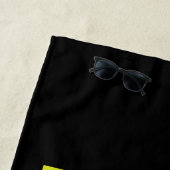 Serviette De Plage Trouvez-Moi À La Plage Tropical Summer (En situation)