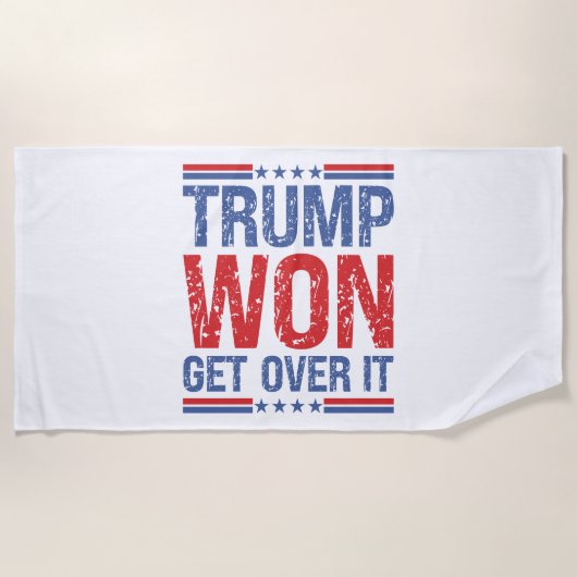 Serviette De Plage Trump Va S'En Remettre (Devant)