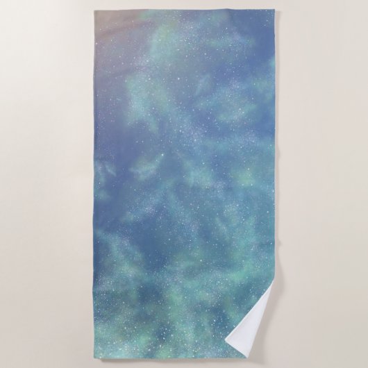 Serviette De Plage TSDS : Arrière - plan d'art de couverture Miral Ak (Devant)