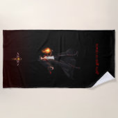 Serviette De Plage TSDS : Seth, Dieu du chaos (Devant)