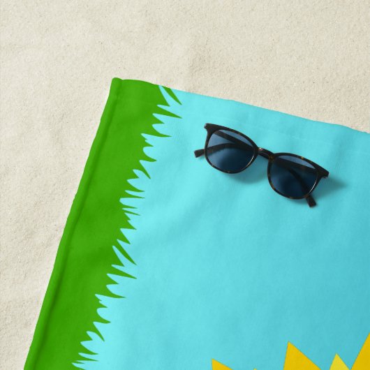 Serviette De Plage Tu Es Mon Soleil Fille Soleil (En situation)