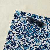 Serviette De Plage Tuile bleue portugaise (En situation)