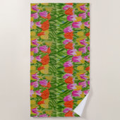 Serviette De Plage Tulips beach towel (Devant)