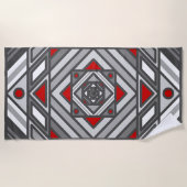 Serviette De Plage Tunnel Vision Beach Towel (Devant)
