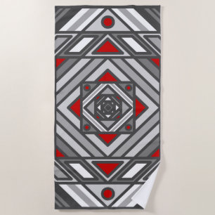 Serviette De Plage Tunnel Vision Beach Towel