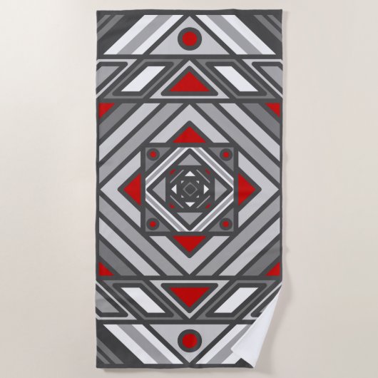 Serviette De Plage Tunnel Vision Beach Towel (Devant)
