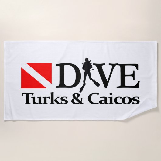Serviette De Plage Turks & Caicos DV4 (Devant)