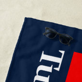 Serviette De Plage Turks & Caicos DV4 (En situation)