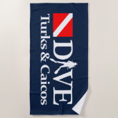 Serviette De Plage Turks & Caicos DV4 (Devant)