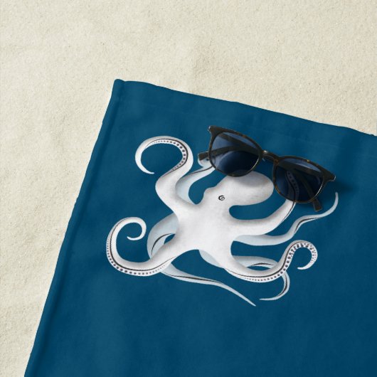 Serviette De Plage Turtle Diving Akumal, Mexico Beach Towel (En situation)