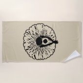 Serviette De Plage Tutu Élégant (Devant)