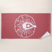 Serviette De Plage Tutu Elegant (Devant)