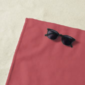 Serviette De Plage Tutu Elegant (En situation)
