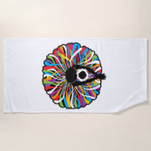 Serviette De Plage Tutu Élégant (Devant)