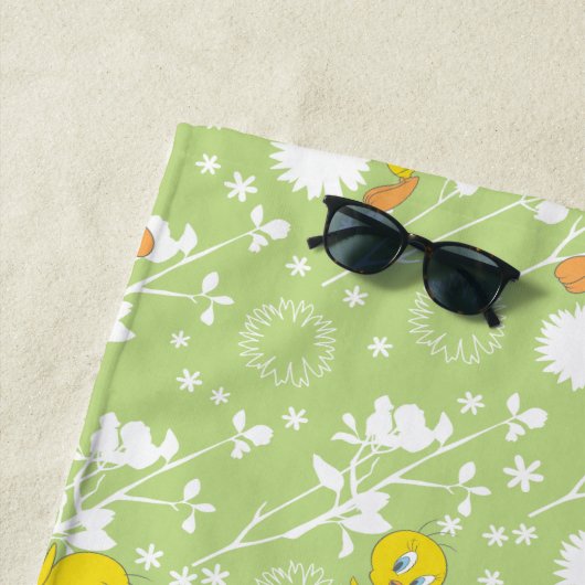 Serviette De Plage TWEETY™ - Vibes au printemps (En situation)