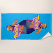 SERVIETTE DE PLAGE TWINK (Devant)