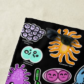 Serviette De Plage Types De Bactéries (En situation)