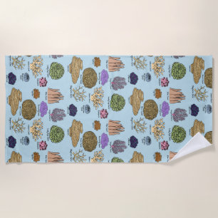Serviette De Plage Types de corail