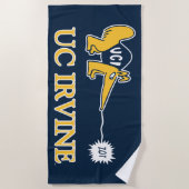 Serviette De Plage UC Irvine | UCI Anteaters Zot! (Devant)