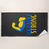 Serviette De Plage Ukraine Forte Flex musculaire (Devant)