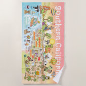 Serviette De Plage Ultimate SoCal Sunset Beach Towel (Devant)