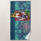 Serviette De Plage Un astronaute dessine ici pour l'espace Cool du So (Devant)