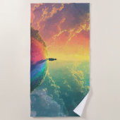 Serviette De Plage Un beau rêve (Devant)
