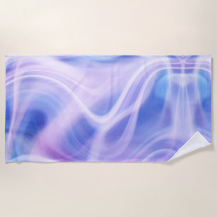 Serviette De Plage Un brouillard pastel mystique