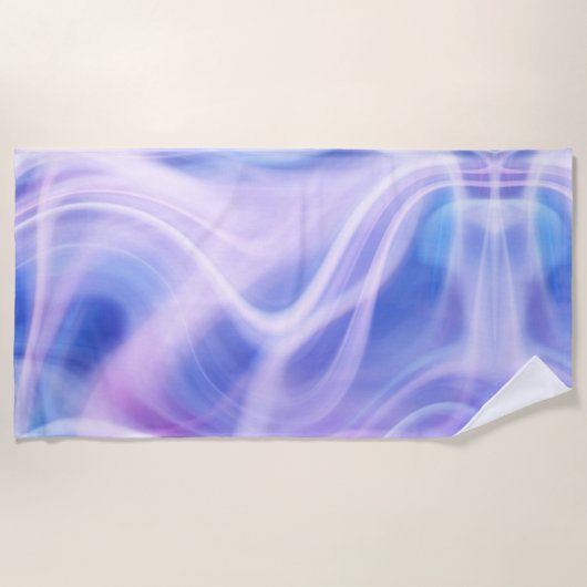 Serviette De Plage Un brouillard pastel mystique (Devant)