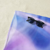 Serviette De Plage Un brouillard pastel mystique (En situation)