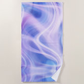 Serviette De Plage Un brouillard pastel mystique (Devant)